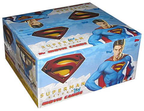 Superman Returns - Sealed 24-Pack Display Hobby Box - UK Trading Cards